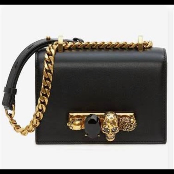 **SOLD** ✨Alexander McQueen Mini Jewelled Satchel brand new - Picture 3 of 6